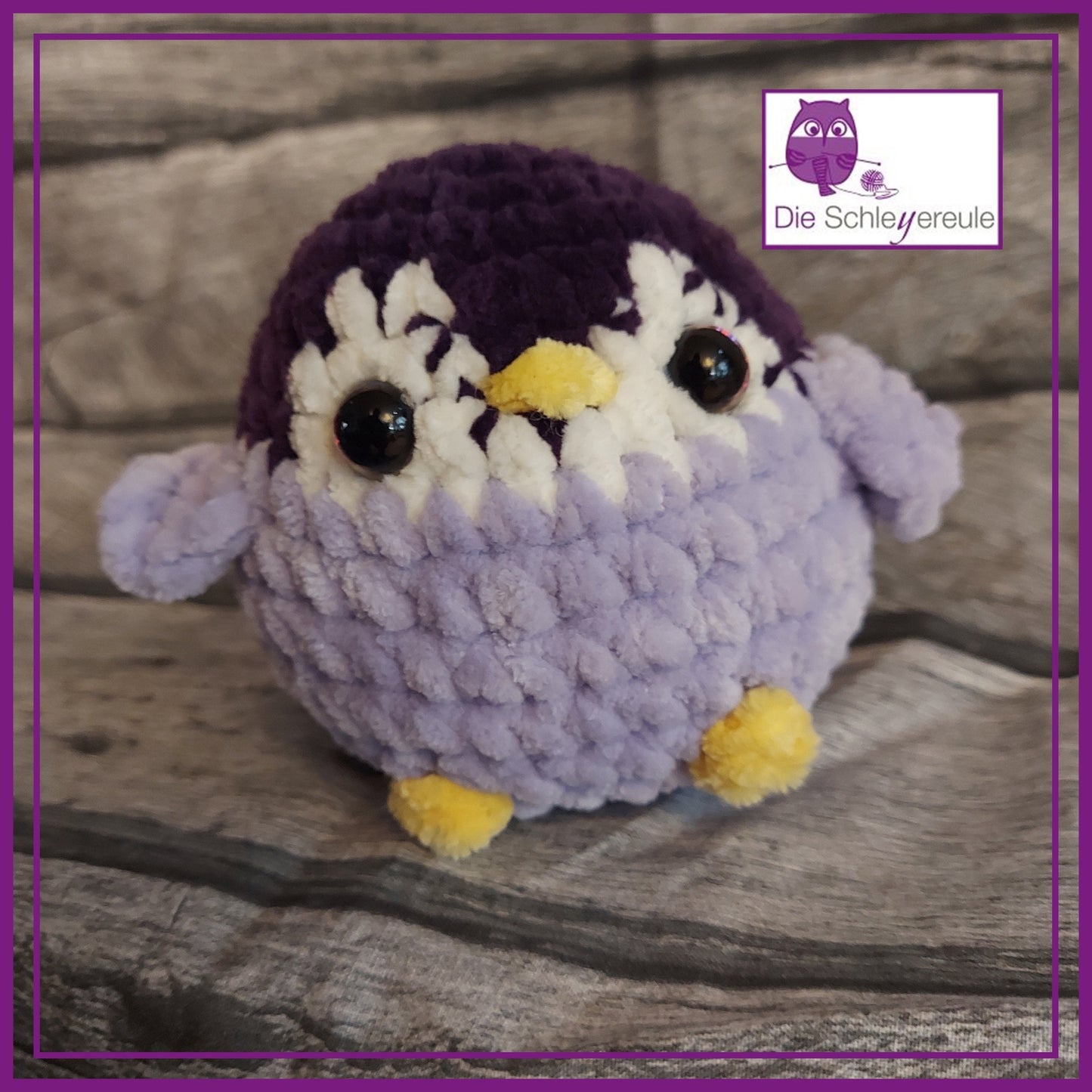 Gehäkelter Pinguin | Pingu | Stressball | Fidget Toy | Kuscheltier | Amigurumi | Plüschtier