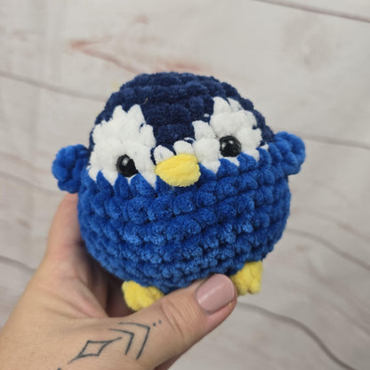 Gehäkelter Pinguin | Pingu | Stressball | Fidget Toy | Kuscheltier | Amigurumi | Plüschtier