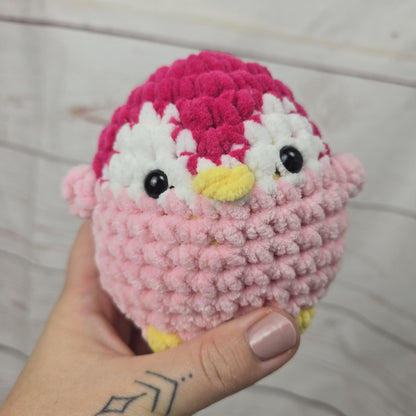 Gehäkelter Pinguin | Pingu | Stressball | Fidget Toy | Kuscheltier | Amigurumi | Plüschtier