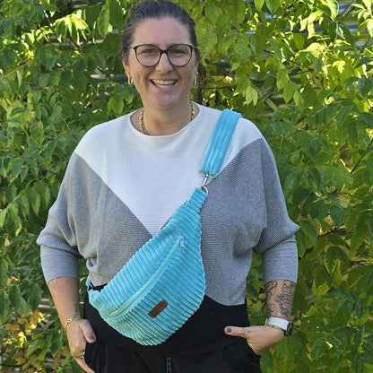 CrossBert terracotta | Einzelstück | Handmade | Crossbody | Bag