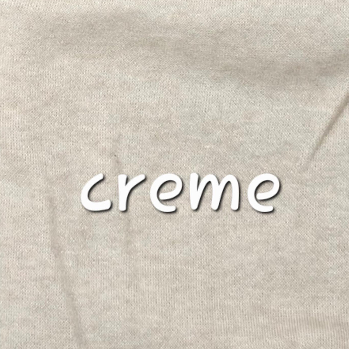 Kuschelkollektion Farbe creme