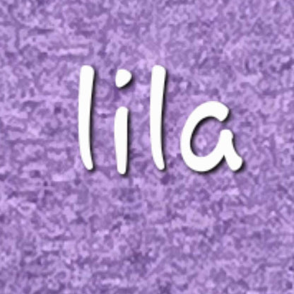 Kuschelkollektion Farbe lila