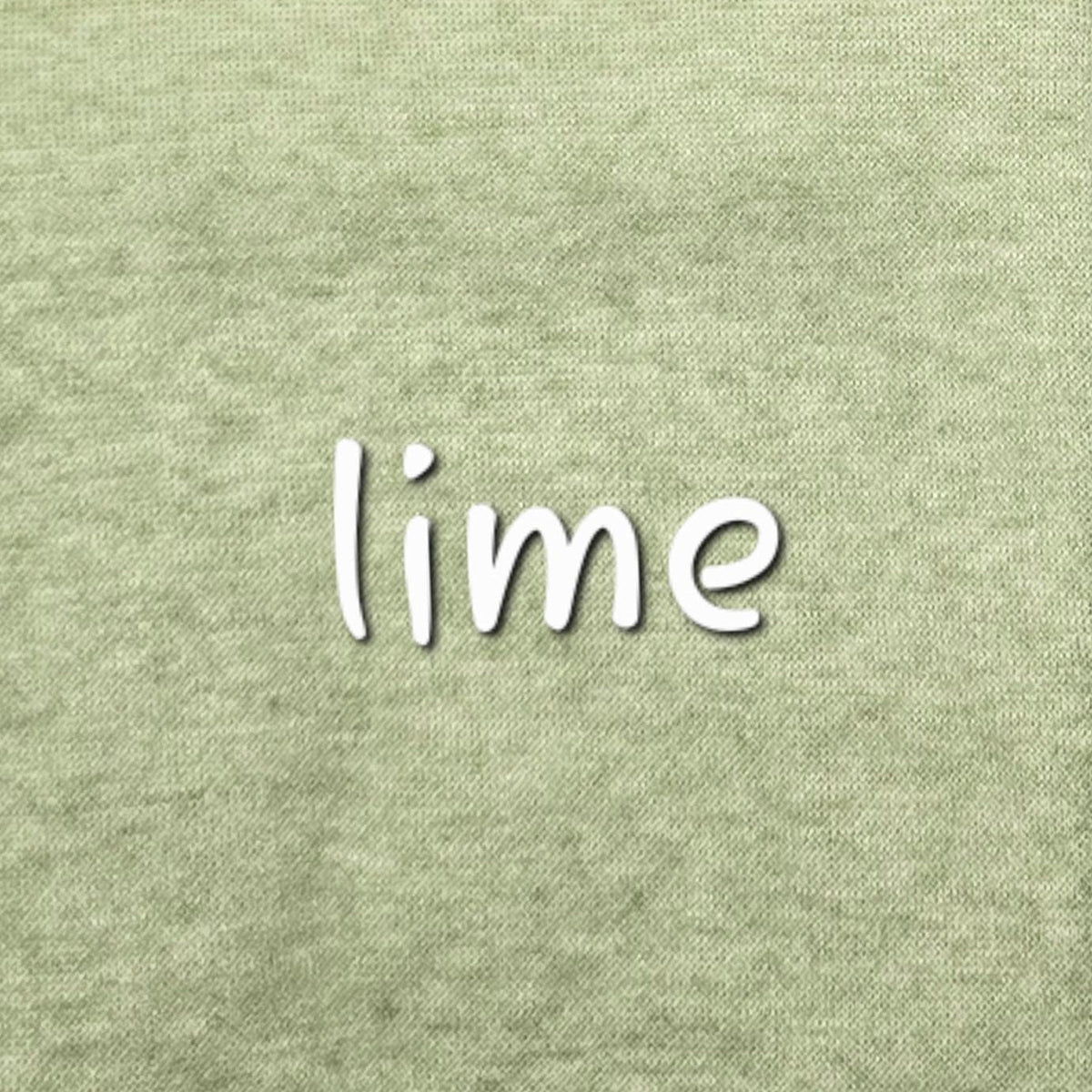 Kuschelkollektion Farbe lime