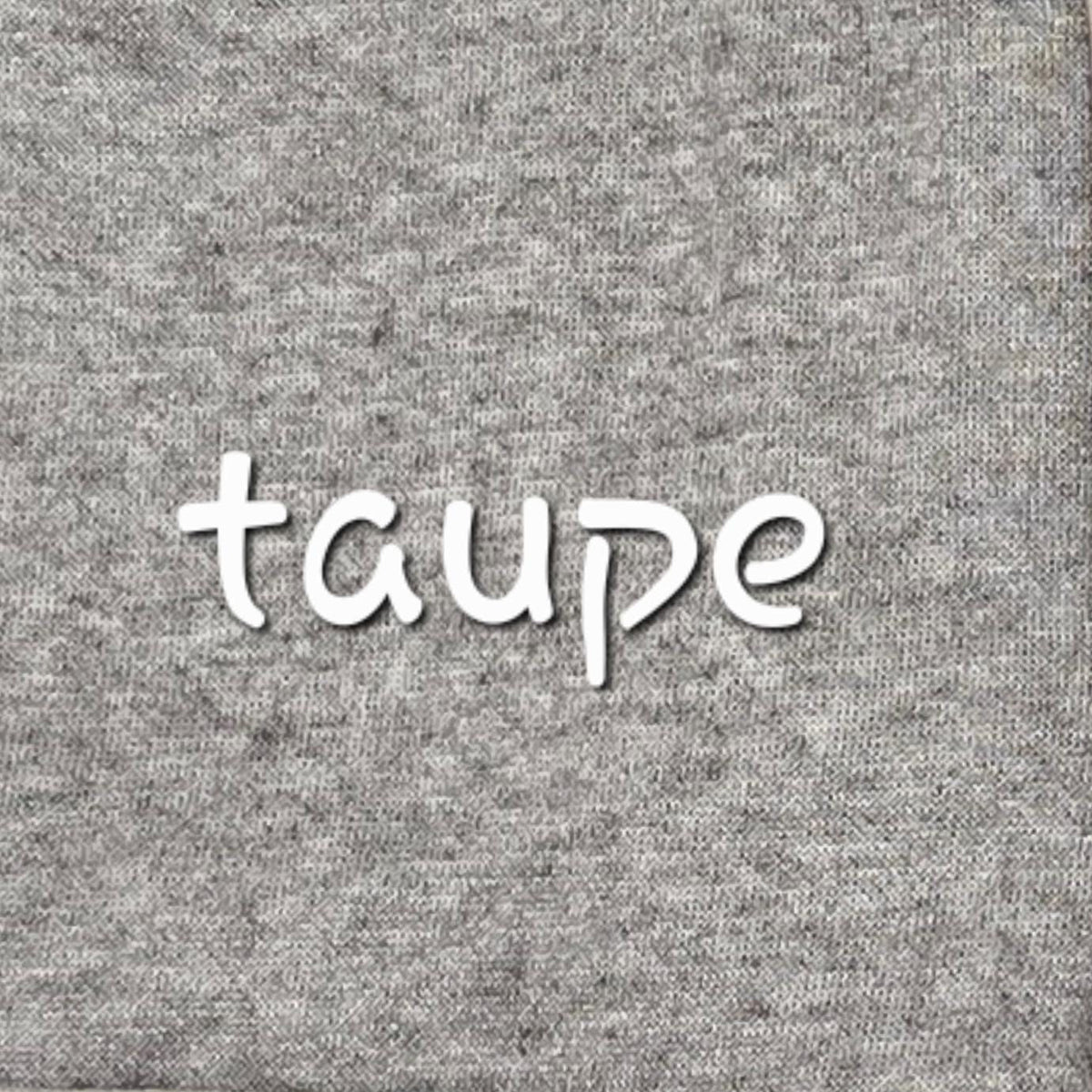 Kuschelkollektion Farbe taupe
