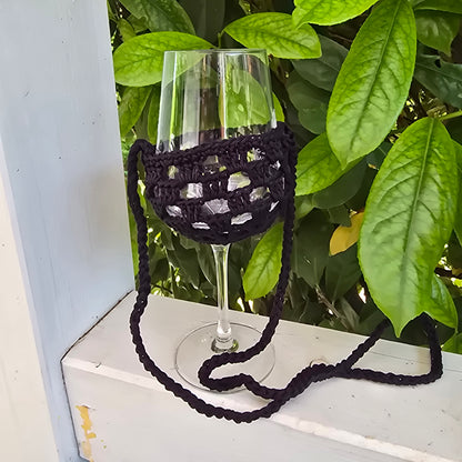 Gehäkelte WineBuddyBag