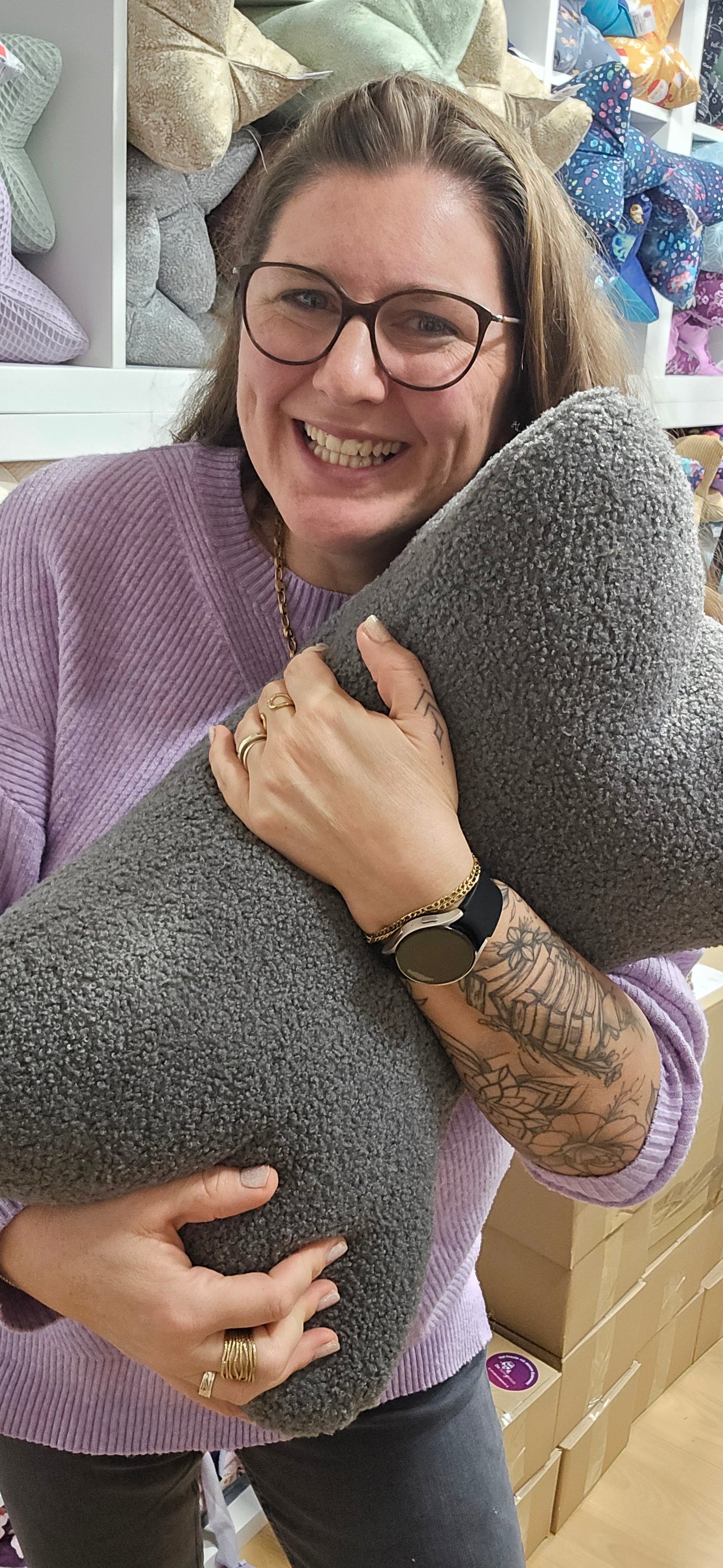 XXL Teddy Plüsch | Bouclé | Leseknochen | Limited Edition